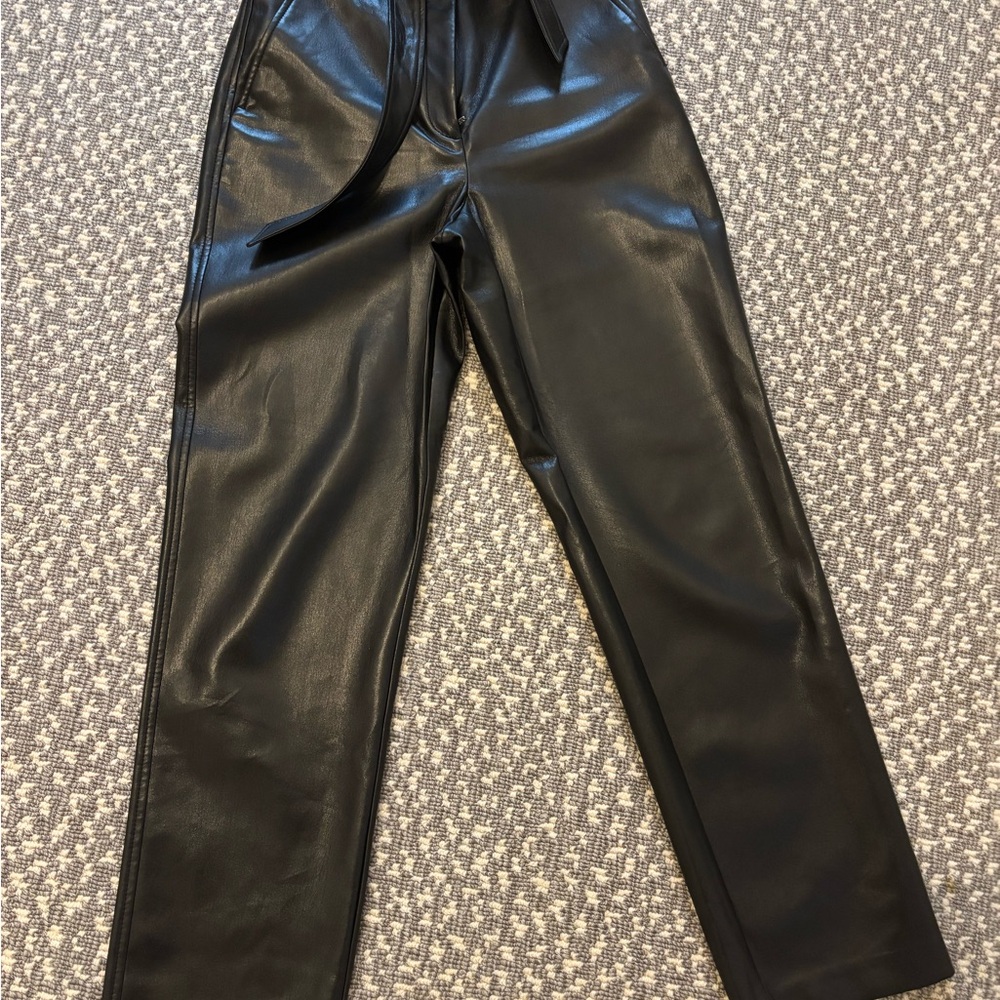 Babaton Black Straight Leg Pants